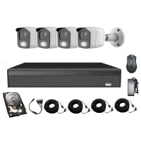 Комплект AHD відеоспостереження на 4 вуличні камери Covi Security AHD-4W KIT HDD 500 Гб Комплект AHD відеоспостереження на 4 вуличні камери Covi Security AHD-4W KIT HDD 500 Гб