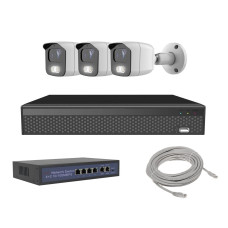 Комплект IP-відеоспостереження Covi Security IPC-3W 2MP KIT