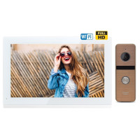 Комплект домофону Covi Security TAB FHD Wi-Fi White + Iron FHD Bronze Комплект домофону Covi Security TAB FHD Wi-Fi White + Iron FHD Bronze