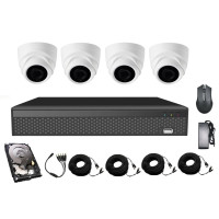 Комплект відеоспостереження Covi Security AHD-4D 5MP MasterKit + HDD500 Комплект відеоспостереження Covi Security AHD-4D 5MP MasterKit + HDD500