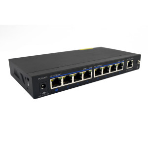 POE комутатор FoxGate S6009 (8 PoE x 100 Мбіт/с) POE комутатор FoxGate S6009 (8 PoE x 100 Мбіт/с)