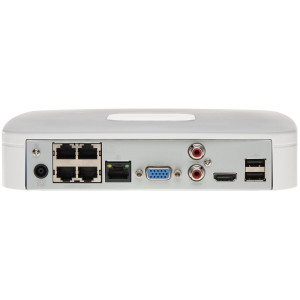 Мережевий відеореєстратор Dahua DH-NVR4104-P-4KS2 4-канальний PoE Smart 1U 4K Мережевий відеореєстратор Dahua DH-NVR4104-P-4KS2 4-канальний PoE Smart 1U 4K