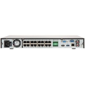 Сетевой видеорегистратор Dahua DH-NVR4216-16P-4KS2 16-канальный PoE 1U 4K