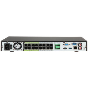 Сетевой видеорегистратор Dahua DHI-NVR5216-16P-I 16-канальный 16PoE 1U с искусственным интеллектом Сетевой видеорегистратор Dahua DHI-NVR5216-16P-I 16-канальный 16PoE 1U с искусственным интеллектом