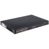 16-портовый управляемый PoE коммутатор c 8 портами ePoE Dahua DH-LR2218-16ET-240 16-портовый управляемый PoE коммутатор c 8 портами ePoE Dahua DH-LR2218-16ET-240