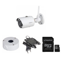 Комплект відеонагляду Dahua IPC-HFW1435SP-W-S2 Wi-Fi KIT Комплект відеонагляду Dahua IPC-HFW1435SP-W-S2 Wi-Fi KIT