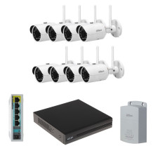 Комплект видеонаблюдения Dahua IPC-8W 4Mp Wi-Fi Pro KIT Комплект видеонаблюдения Dahua IPC-8W 4Mp Wi-Fi Pro KIT