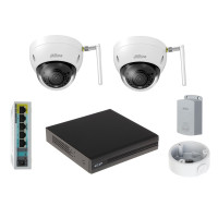 Комплект відеоспостереження Dahua IPC-2D 4MP Wi-Fi Pro KIT Комплект відеоспостереження Dahua IPC-2D 4MP Wi-Fi Pro KIT