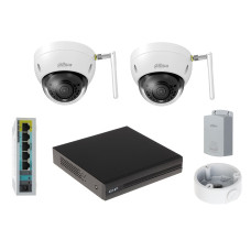 Комплект видеонаблюдения Dahua IPC-2D 4Mp Wi-Fi Pro KIT Комплект видеонаблюдения Dahua IPC-2D 4Mp Wi-Fi Pro KIT