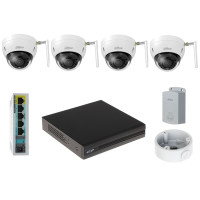 Комплект відеоспостереження Dahua IPC-4D 4MP Wi-Fi Pro KIT Комплект відеоспостереження Dahua IPC-4D 4MP Wi-Fi Pro KIT