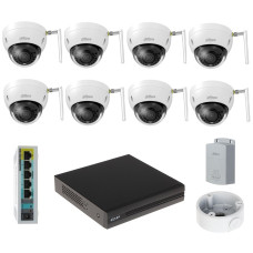 Комплект видеонаблюдения Dahua IPC-8D 4Mp Wi-Fi Pro KIT Комплект видеонаблюдения Dahua IPC-8D 4Mp Wi-Fi Pro KIT