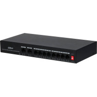 8-портовий комутатор з 8 РоЕ портами Dahua DH-PFS3010-8ET-65