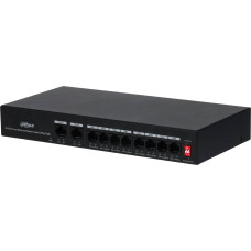 8-портовый коммутатор с 8 РоЕ портами Dahua DH-PFS3010-8ET-65 8-портовый коммутатор с 8 РоЕ портами Dahua DH-PFS3010-8ET-65