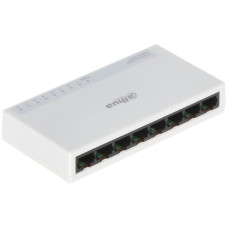 8-портовый L2 неуправляемый коммутатор Dahua DH-PFS3008-8ET-L 8-портовый L2 неуправляемый коммутатор Dahua DH-PFS3008-8ET-L