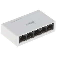 5-портовый L2 неуправляемый коммутатор Dahua DH-PFS3005-5ET-L 5-портовый L2 неуправляемый коммутатор Dahua DH-PFS3005-5ET-L