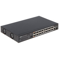 24-портовий керований POE комутатор Dahua DH-PFS3125-24ET-190 24-портовий керований POE комутатор Dahua DH-PFS3125-24ET-190