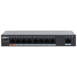 8-портовий некерований POE комутатор Dahua PFS3009-8ET-96 8-портовий некерований POE комутатор Dahua PFS3009-8ET-96