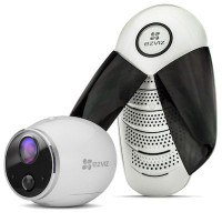 IP-видеокамера EZVIZ CS-W2S-EUP-B1 1Mп Wi-Fi с базовой станцией на батарейках IP-видеокамера EZVIZ CS-W2S-EUP-B1 1Mп Wi-Fi с базовой станцией на батарейках