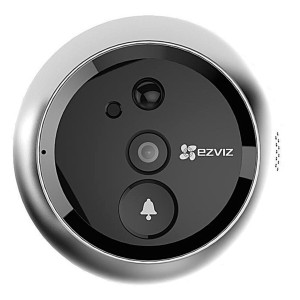 Wi-Fi дверне вічко з станцією у відповідь EZVIZ CS-DP1C (A0-4A1WPFBSR) Wi-Fi дверне вічко з станцією у відповідь EZVIZ CS-DP1C (A0-4A1WPFBSR)