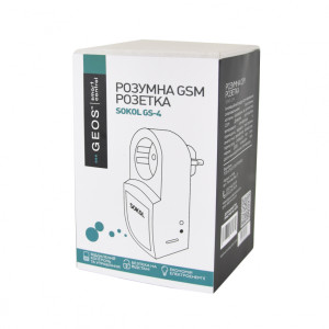 GSM-розетка Geos SOKOL-GS4 GSM-розетка Geos SOKOL-GS4