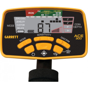 Металлоискатель Garrett ACE 300i SPECIAL + коробка органайзер и книга в подарок