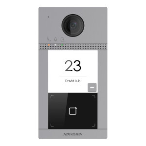 2 Мп IP вызывная панель на одного абонента c ИК подсветкой и Wi-Fi Hikvision DS-KV8113-WME1/Flush 2 Мп IP вызывная панель на одного абонента c ИК подсветкой и Wi-Fi Hikvision DS-KV8113-WME1/Flush