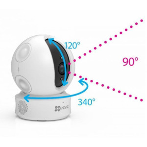 Видеокамера EZVIZ CS-CV246-A0-3B1WFR 1 Мп поворотная Wi-Fi Видеокамера EZVIZ CS-CV246-A0-3B1WFR 1 Мп поворотная Wi-Fi
