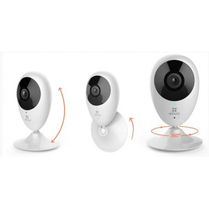 Видеокамера EZVIZ CS-CV206-C0-1A1WFR 1 Мп Wi-Fi с двухсторонней аудиосвязью Видеокамера EZVIZ CS-CV206-C0-1A1WFR 1 Мп Wi-Fi с двухсторонней аудиосвязью
