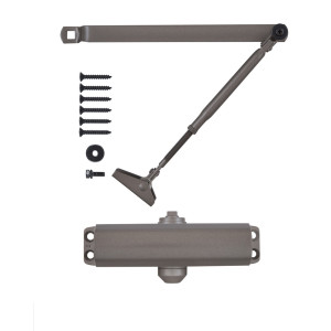Доводчик накладной RYOBI *9900 9903 SILVER_BRONZ STD_ARM EN_2/3 до_65кг 965мм Доводчик накладной RYOBI *9900 9903 SILVER_BRONZ STD_ARM EN_2/3 до_65кг 965мм