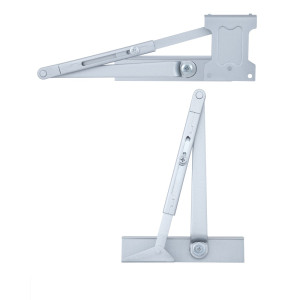 Доводчик накладной RYOBI 1200 D-1200P(U) SILVER UNIV_ARM EN_2/3/4 80кг 1100мм Доводчик накладной RYOBI 1200 D-1200P(U) SILVER UNIV_ARM EN_2/3/4 80кг 1100мм