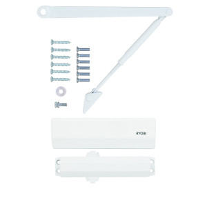 Доводчик накладний RYOBI *1500 D-1554 GLOSSY_WHITE STD_ARM EN_2/3/4 до_80кг 1100мм FIRE Доводчик накладний RYOBI *1500 D-1554 GLOSSY_WHITE STD_ARM EN_2/3/4 до_80кг 1100мм FIRE