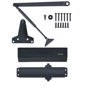 Доводчик накладний RYOBI *1500 D-1554 GREY_ANTHRACITE UNIV_ARM EN_2/3/4 до_80кг 1100мм FIRE Доводчик накладний RYOBI *1500 D-1554 GREY_ANTHRACITE UNIV_ARM EN_2/3/4 до_80кг 1100мм FIRE