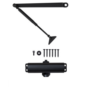 Доводчик накладний RYOBI *9900 9903 BLACK STD_ARM EN_2/3 до_65кг 965мм Доводчик накладний RYOBI *9900 9903 BLACK STD_ARM EN_2/3 до_65кг 965мм
