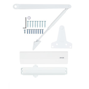 Доводчик накладний RYOBI 2550 D-2550 GLOSSY_WHITE BC UNIV_ARM EN_1-4 до_80кг 1100мм FIRE Доводчик накладний RYOBI 2550 D-2550 GLOSSY_WHITE BC UNIV_ARM EN_1-4 до_80кг 1100мм FIRE