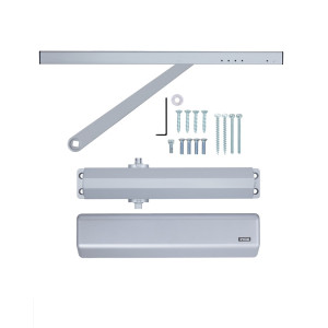 Доводчик накладний RYOBI 3550 D-3554T SILVER BC/DA SLD_ARM EN_4 85кг 1100мм FIRE Доводчик накладний RYOBI 3550 D-3554T SILVER BC/DA SLD_ARM EN_4 85кг 1100мм FIRE