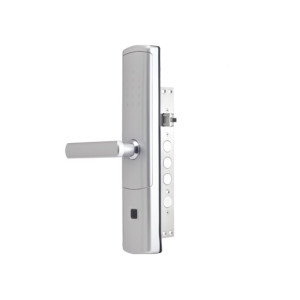 Замок биометрический автономный Trinix TRL-5111BTF Silver Right с Bluetooth, считывателем отпечатков пальцев и карт Mifare