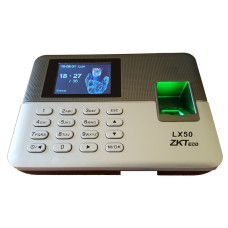 ZKTeco LX50. Автономний термінал обліку робочого часу за відбитком пальця