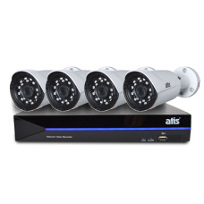 Комплект відеоспостереження ATIS Professional Kit IP 4ext