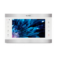 IP-відеодомофон Slinex SL-10 IPT silver&white