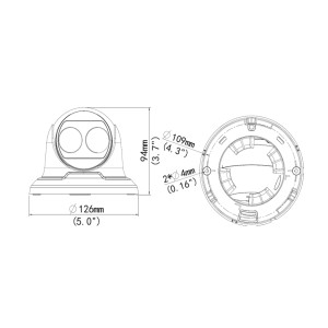 Видеокамера Uniview IPC3612ER3-PF60-B Видеокамера Uniview IPC3612ER3-PF60-B