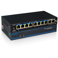 Неуправляемый POE коммутатор UTP3-SW08-FP120 Неуправляемый POE коммутатор UTP3-SW08-FP120