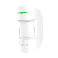 Бездротовий датчик руху та розбиття Ajax CombiProtect White