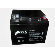 Акумуляторна батарея 12В 45Аг Trinix 12V45Ah/20Hr AGM свинцево-кислотна Акумуляторна батарея 12В 45Аг Trinix 12V45Ah/20Hr AGM свинцево-кислотна